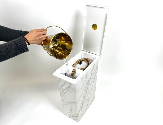 Bidetsy Premium - 20L Marble and Gold